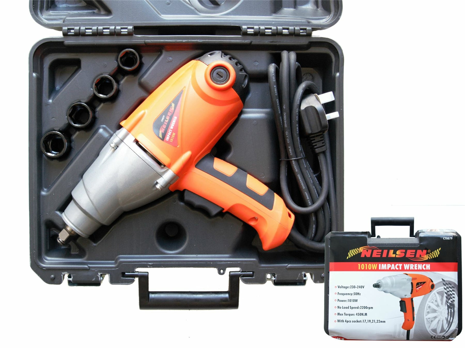 Neilsen 1010W Electric Impact Drill Wrench