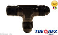 An -3 (3an) Tee Piece 1/8" Npt Adapter on The Run Black