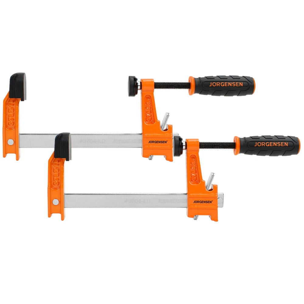 2-packs Steel Bar Clamp 4-inch Light Duty 300 Lbs | Built Supply Co