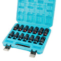 Universal Impact Swivel Socket Set 3/8" Dr Sae | Built Supply Co
