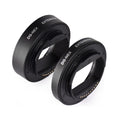 Macro Extension Tube Adapter Set For Sony Nex E-mount 10mm 16mm Metal