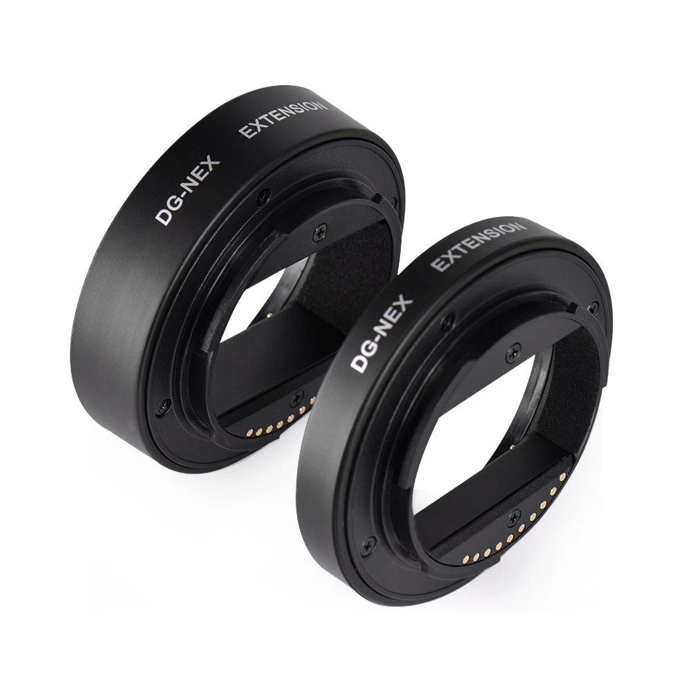Macro Extension Tube Adapter Set For Sony Nex E-mount 10mm 16mm Metal