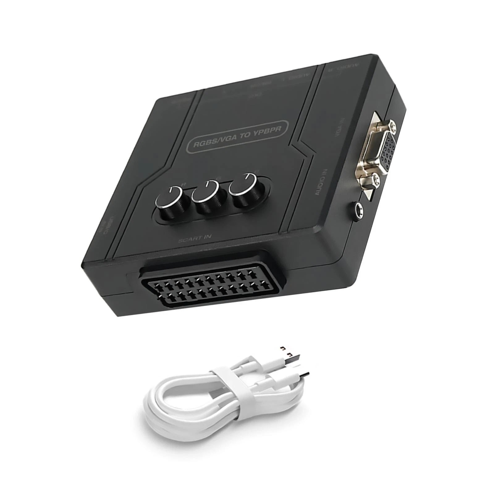 Rgbs Vga To Ypbpr Converter Scart To Ypbpr For 480i 480p 576i 576p
