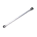 Extra Long Double Ratchet Flat Ring Spanner Gear Wrench by Force