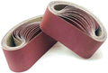 20PCS 3" x 21" Sanding Belts 40 60 80 120 150 240 400 Grit Belt Sander