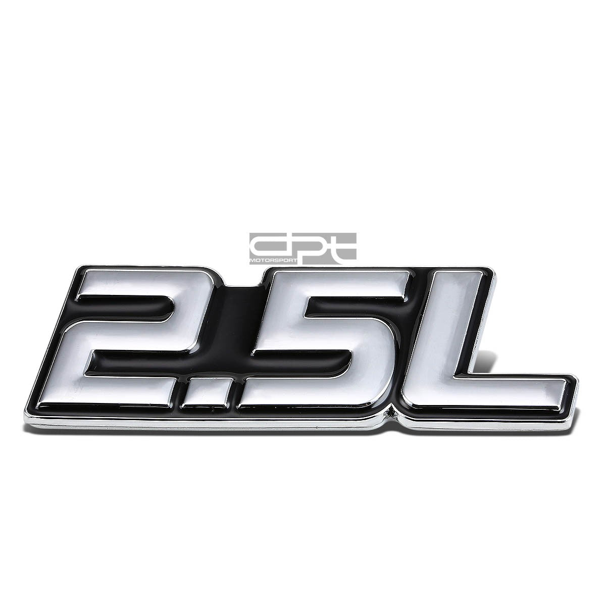 Metal Bumper Body Grill Emblem Decal Sticker Logo Badge Chrome Black
