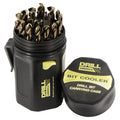 DWD29J-CO-PC 29 Piece M35 Cobalt Drill Bit Set in round Case (1/16"