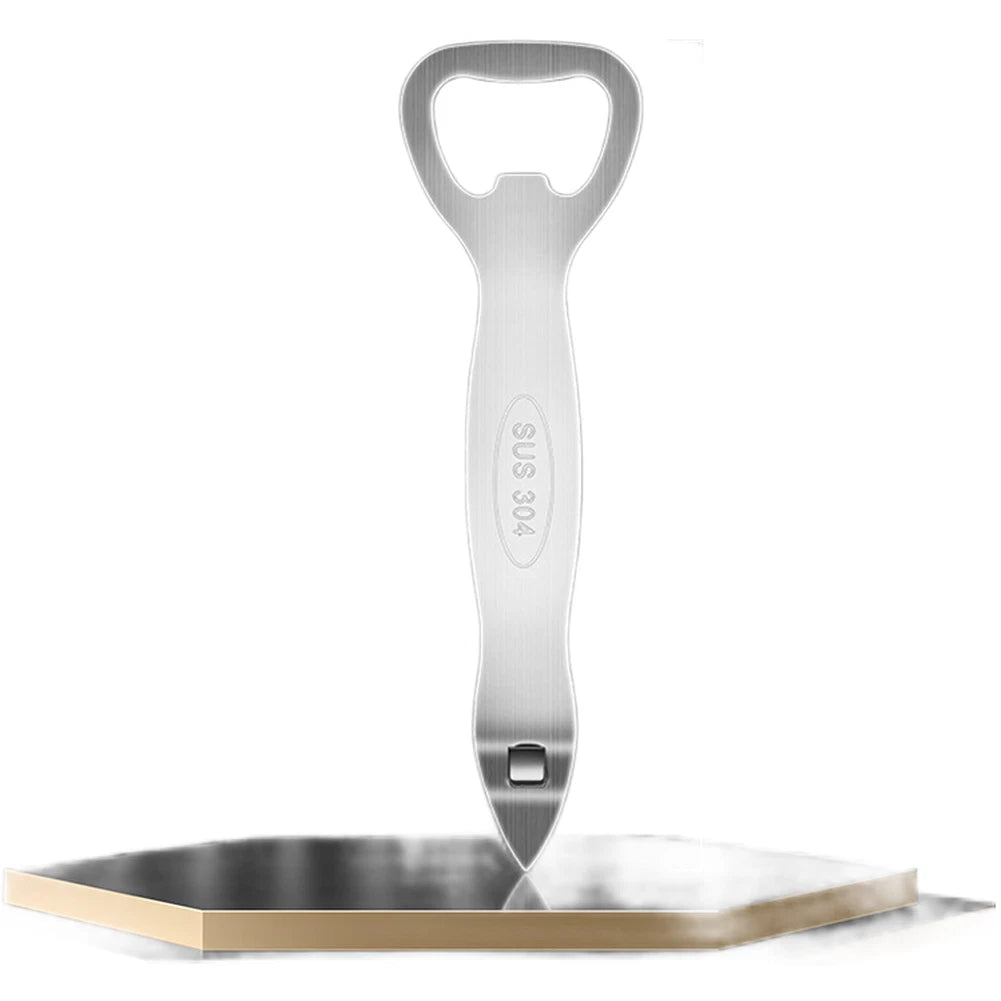 Thickened 304 Stainless Steel Bottle Opener For Medicine And Beer