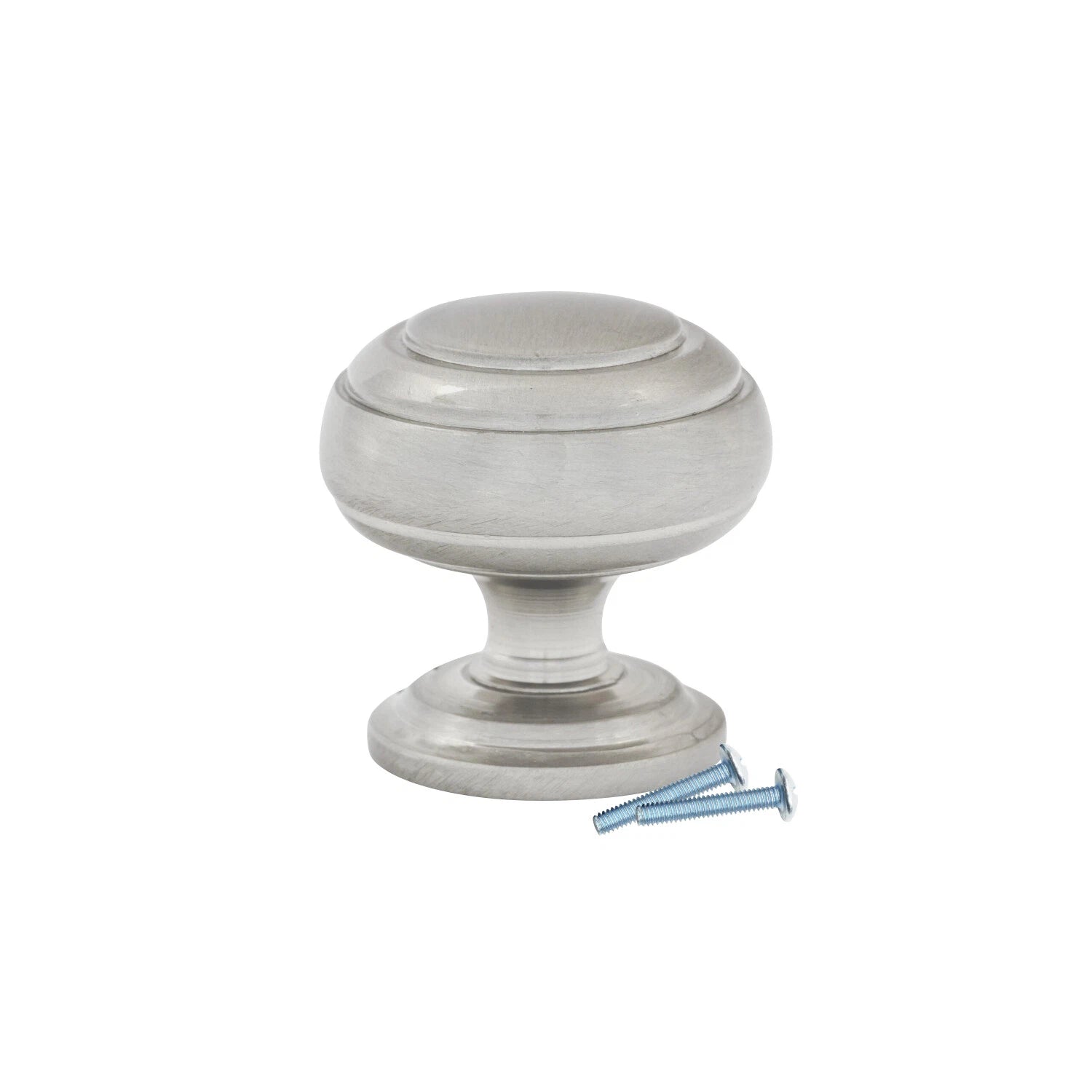 Classic Round Ring Brushed Nickel Kitchen Cabinet | Built Supply Co