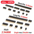 PCB Header Vertical Female Socket Connector