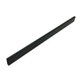 Pipe Style Rectangular Tubing Hangrail Retail Display Fixture 24''