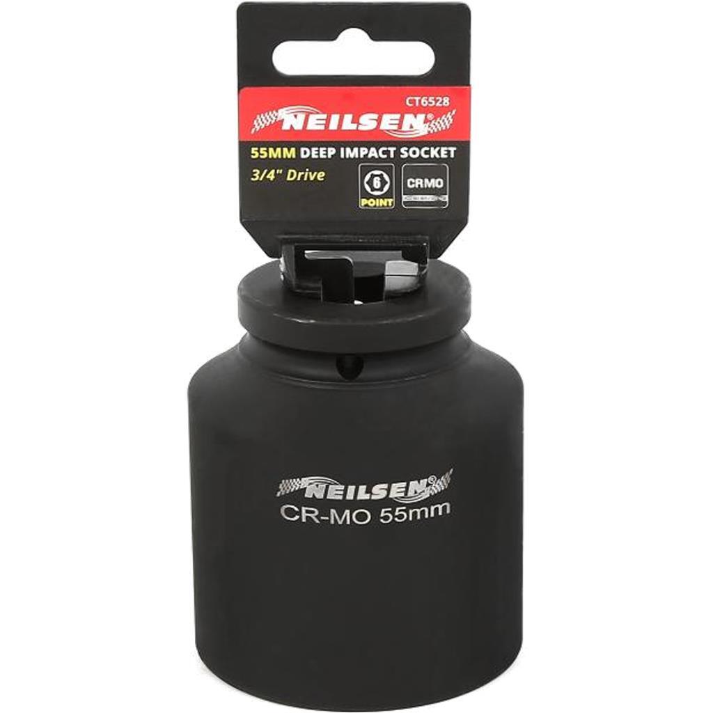 Neilsen 3/4" Drive Deep Square Impact Socket 60mm