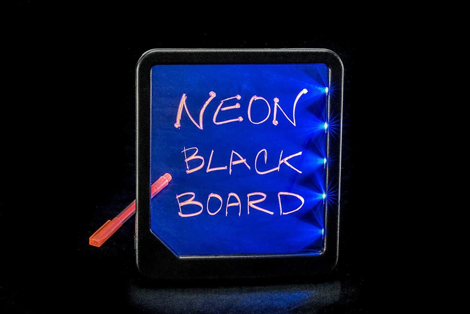 Neon Illuminating Blackboard W/ Marker Pen Back Lit Promotion Sign