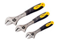 8-10-12" Adjustable Wrench Shifter Wide Open Jaw W Hex Spanner Life
