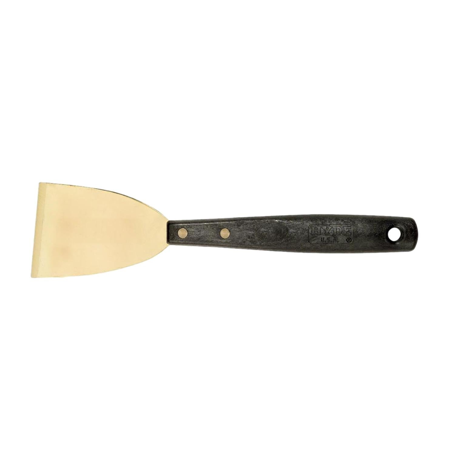 Hyde 12055 Brass Long Handle Chisel Paint Scraper 76mm (3")