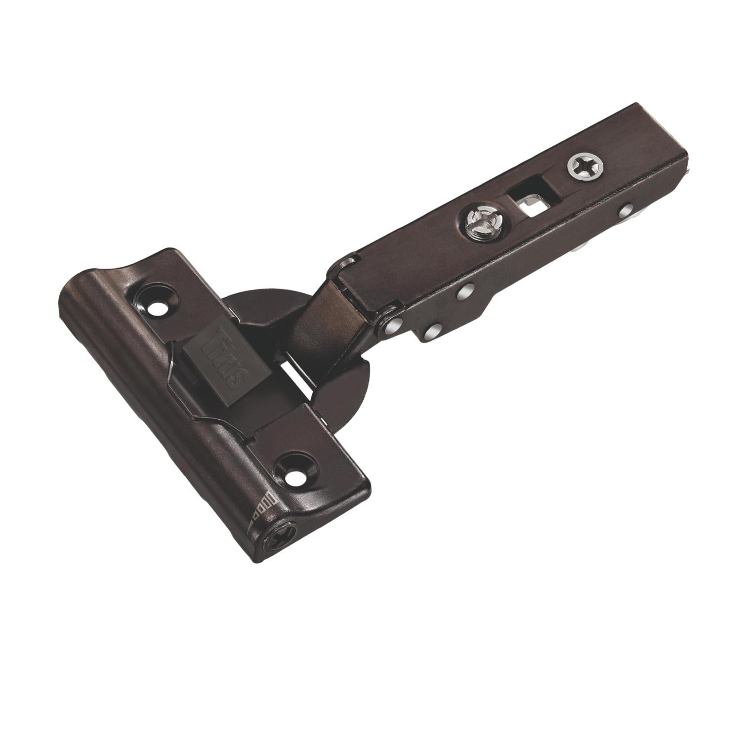 Titus T-Type 110° Full Overlay Hinge Soft Close Black 701-0AT0-068