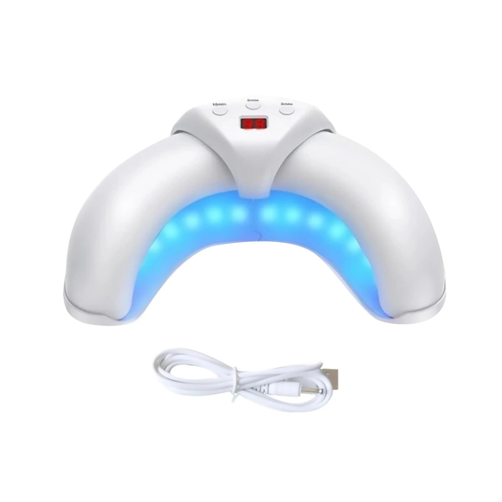 Nail Fungus Laser Machine 22 Leds Blue Light Infrared For Fingernail