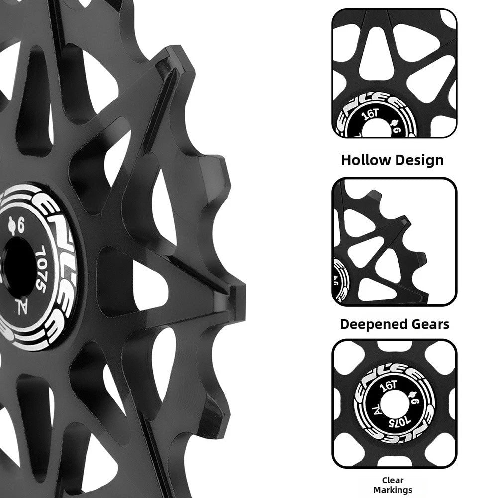 Aluminum Alloy Bicycle Derailleur Pulley 10t 12t For Mtb And Road