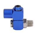New 360 Degree Air Hose Connector 1/4in Npt Thread Industrial Air