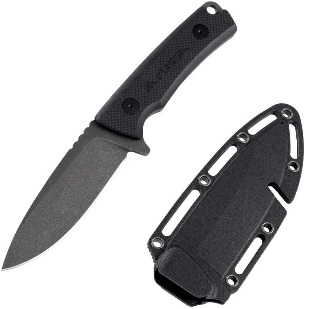 8.5" Full Tang Fixed Blade Hunting Knife Hiking Survival Knife with Nylon Sheath