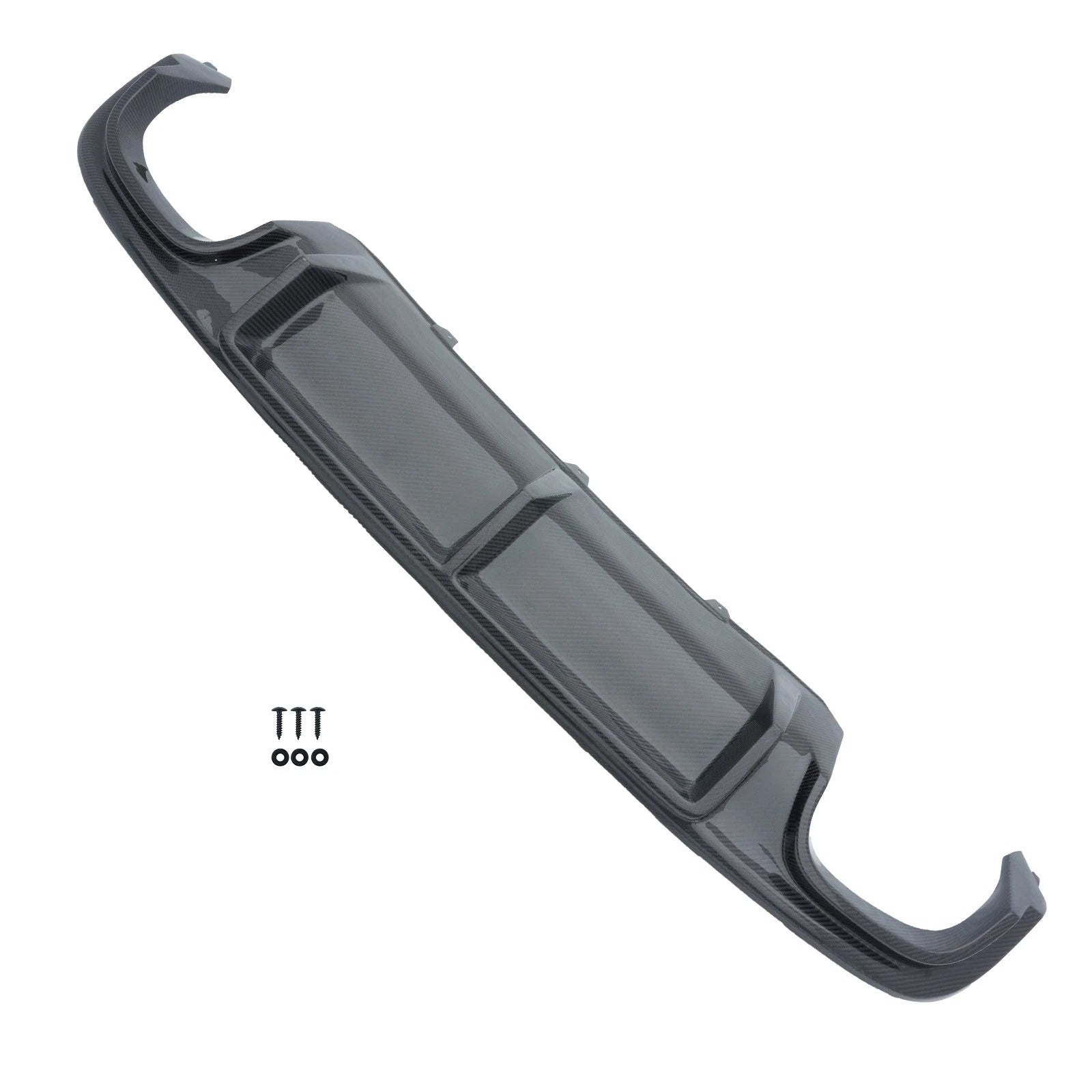 Carbon Fiber Bumper Rear Diffuser Lip for Audi A5 S5 Coupe 12-17 B8.5