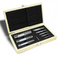 9pc Jumbo Spiral Flute Extractor Set with Wood Case