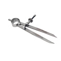 Divider 4" Steel Measuring Compass Gauge Jewelers Spring Tools -