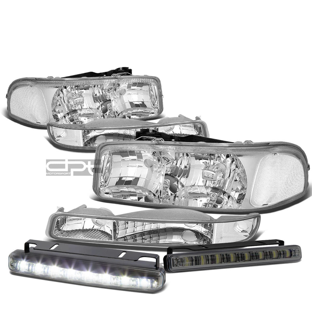 Chrome Head+bumper+cl<wbr/>ear Corner+smoked Led | Built Supply Co