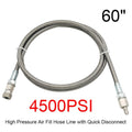 Inflation Hose 60\" Stainless Steel Stainless Steel | Built Supply Co