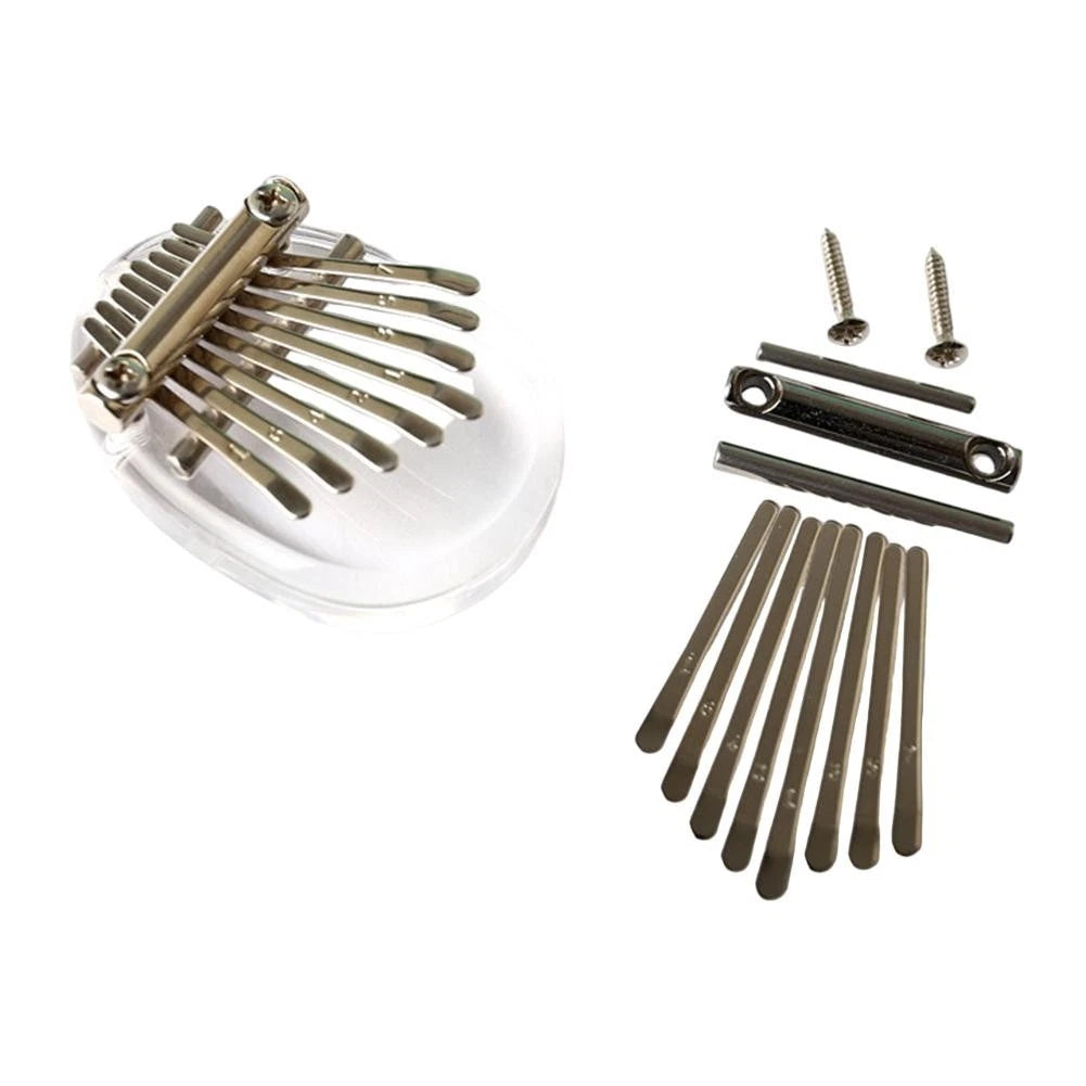Essential Kalimba Diy Kit 8 Key Replacement Parts And Tuning
