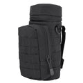 Molle Water H20 Hydration Utility Pouch Water Bottle Carrier - Black