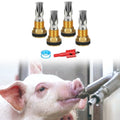 Automatic Pig Water Nipple Made Of Stainless Steel With Brass