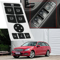 Button Repair Sticker Switch Knob Repair Sticker Brand New Front Matte Black PVC
