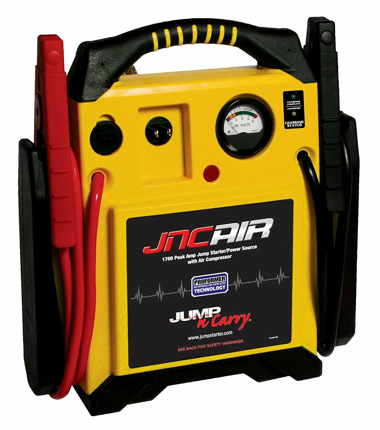Jump-n-carry Jncair 1700 Peak Amp Jump Starter With Air Compressor