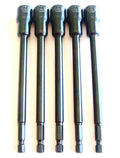 5pcs 6" MAGNETIC NUTSETTERS 7/16" NUT DRIVER #NS6-716 H