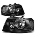 Fit 2003-2006 Ford Expedition Pair Black Housing | Built Supply Co