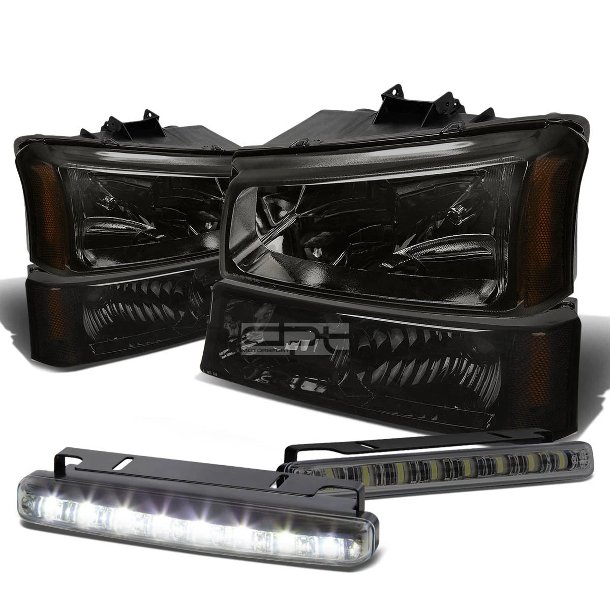 Smoked Headlight+ambe<wbr/>r Corner+bumper+<wbr/>LED | Built Supply Co