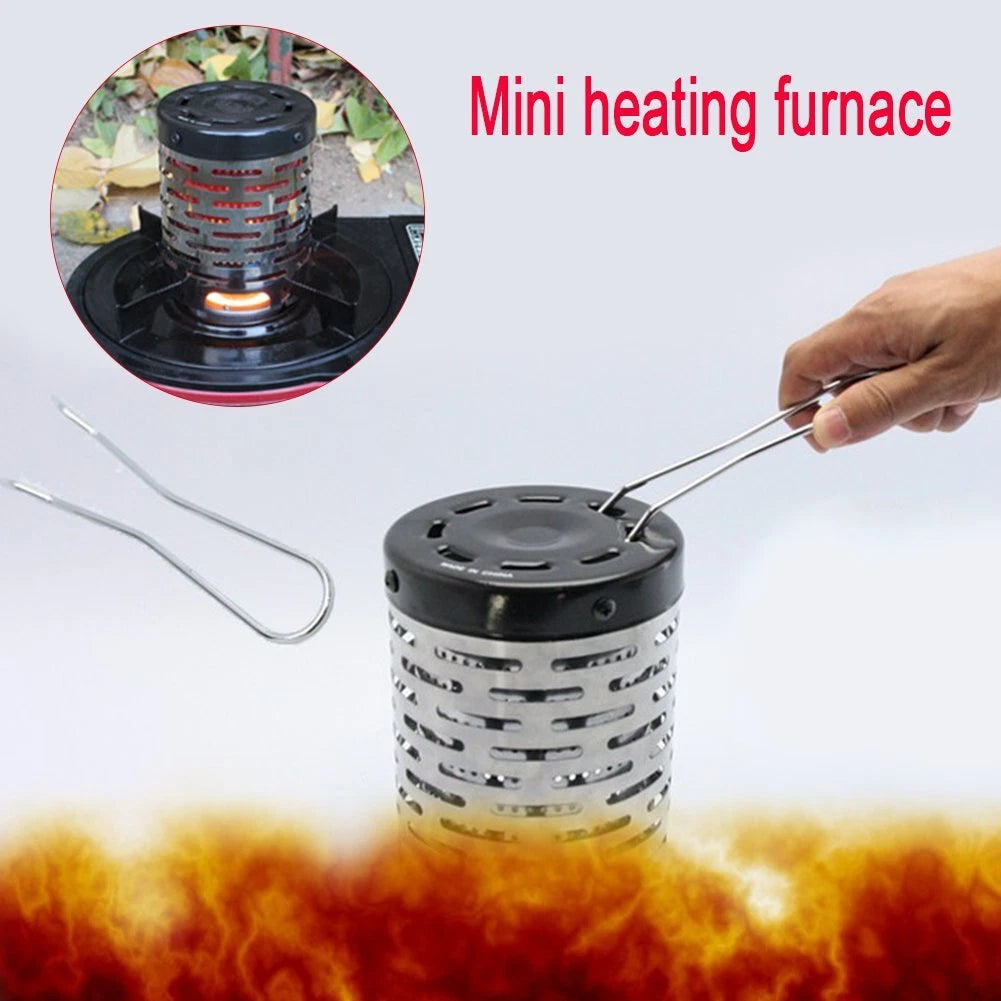 Backpacking Mini Camping Stove Cover Tent Heater Heating Warmer For