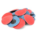 25 Pack - 3" Inch 40 Grit Ceramic Quick Change Sanding Discs Type R