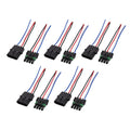 New 5 Pair Male Female Assembled Connector Repairing Accessories For