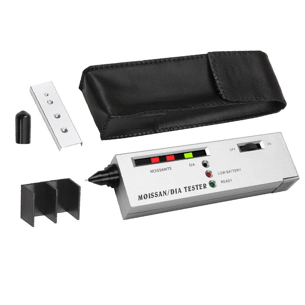 Moissanite Detection Tool With Lcd Screen And Led Alerts For Jewelry