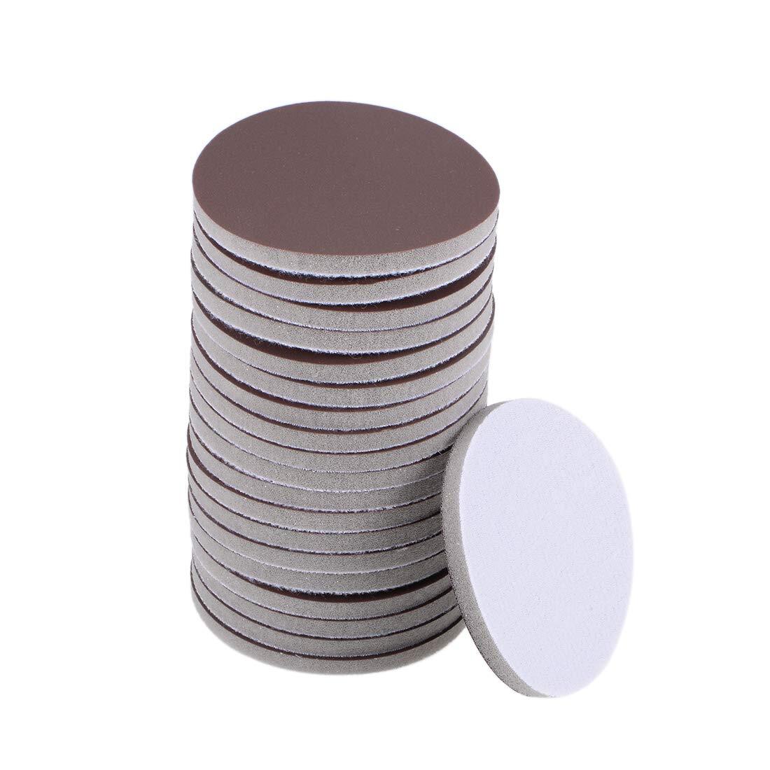 50PCS Hook&Loop Sanding Sponge Corundum P300-400 by Unbranded