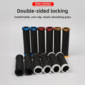 Secure-grip Cycling Gloves With Removfor Able Rubber Hfor Andlebfor