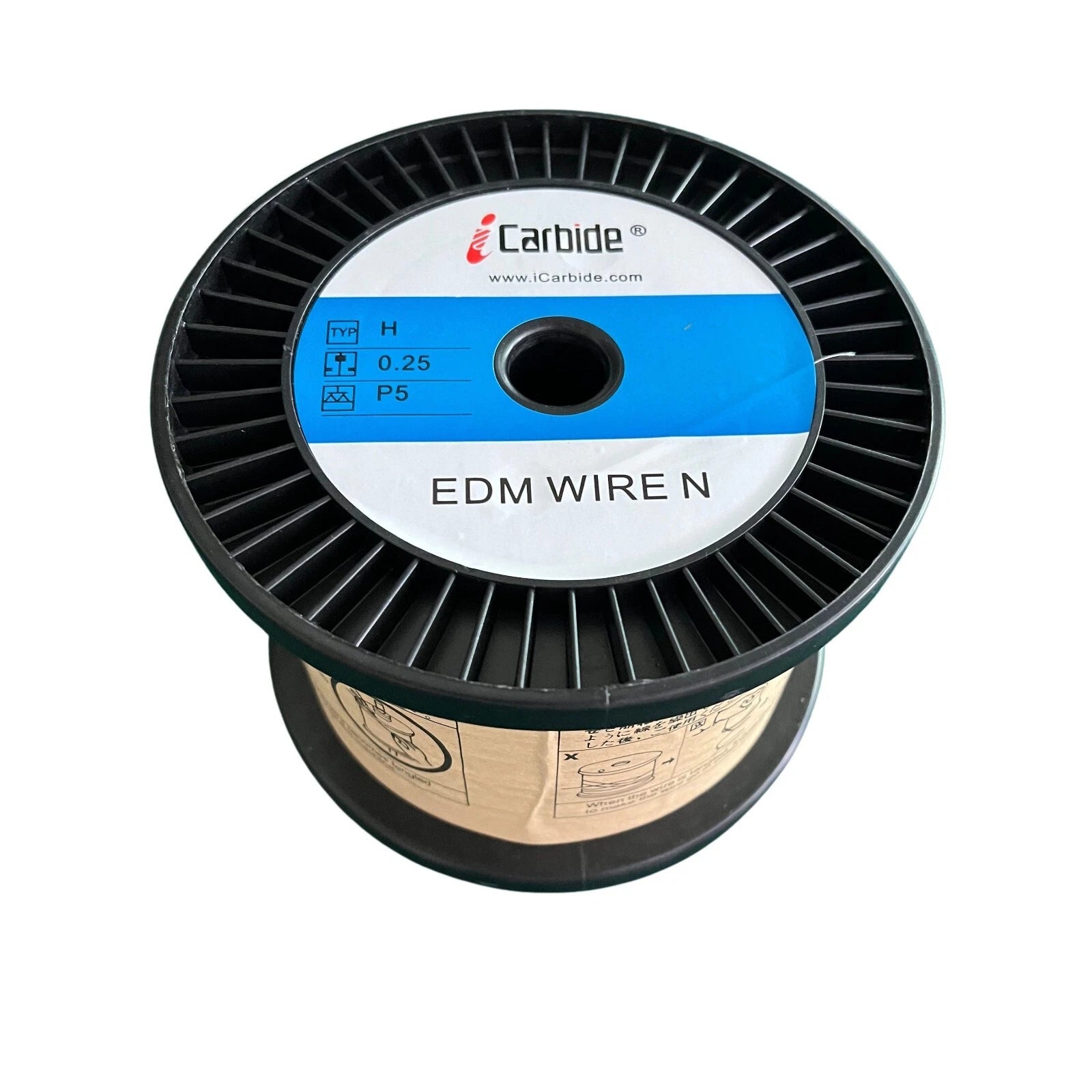 HARD BRASS 11Lbs EDM WIRE 0.25mm 0.010" P5 SPOOL FOR Mitsubishi SODICK FANUC