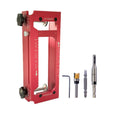 New Door Hinge Jig Aluminum Alloy Door Hinge Template Kit For Router