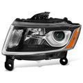 Fit 14-16 Jeep Grand Cherokee Black Amber Driver | Built Supply Co