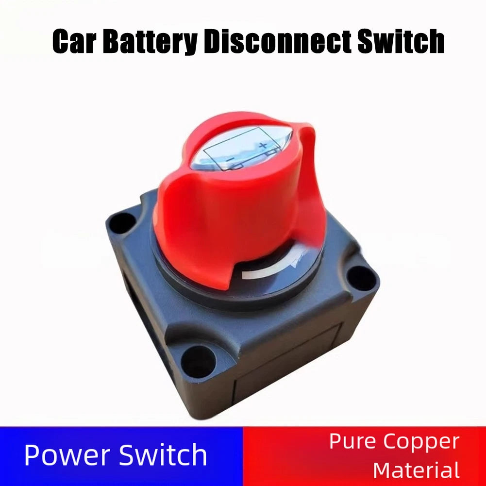 Battery Disconnect Switch For Automotive And Marine Use Trucks For