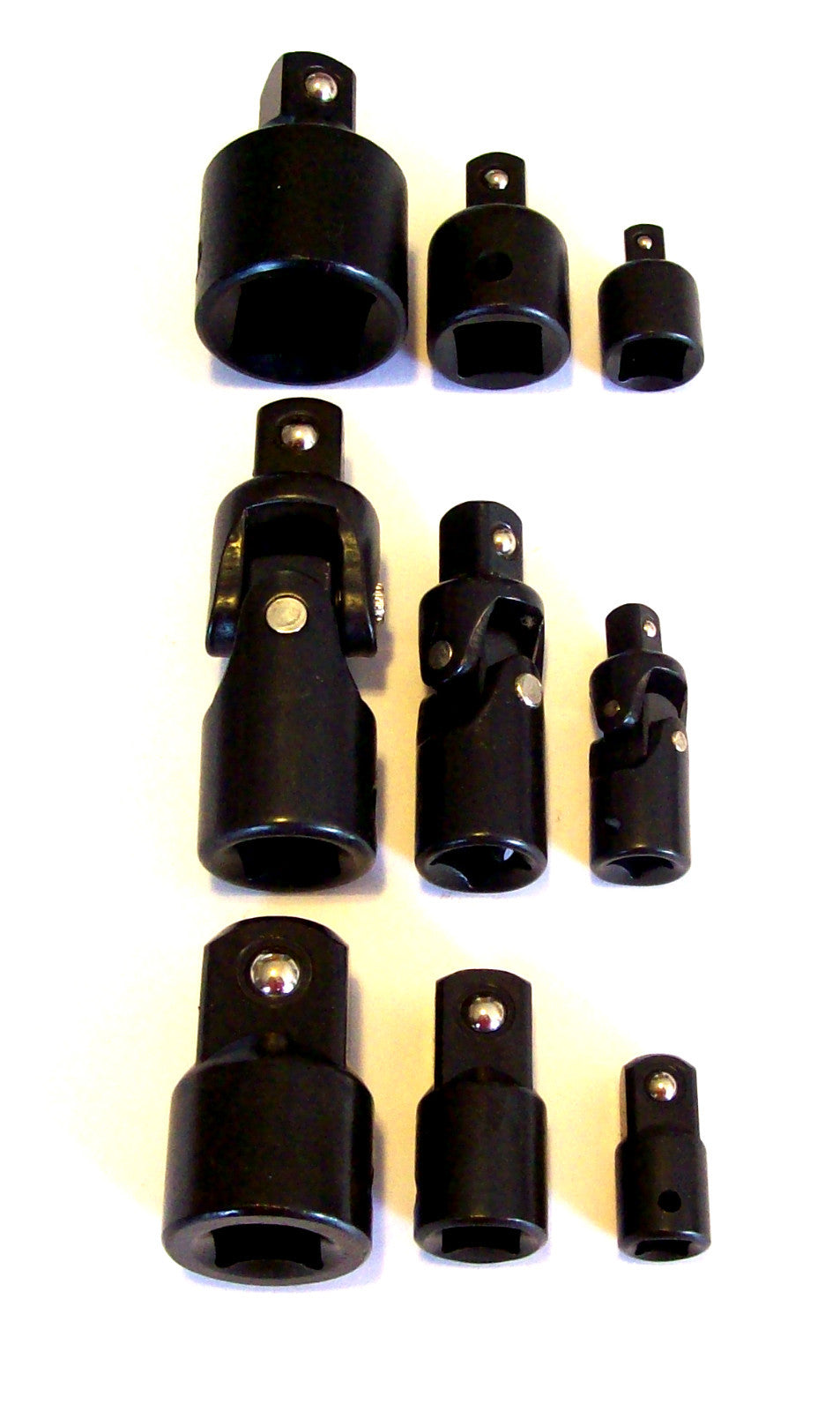 9pc Professional Air Impact Universal Reducer Adapter