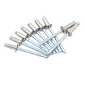 Stainless Steel Open End Domed Head Blind Pop Rivets M3.2 Diameter