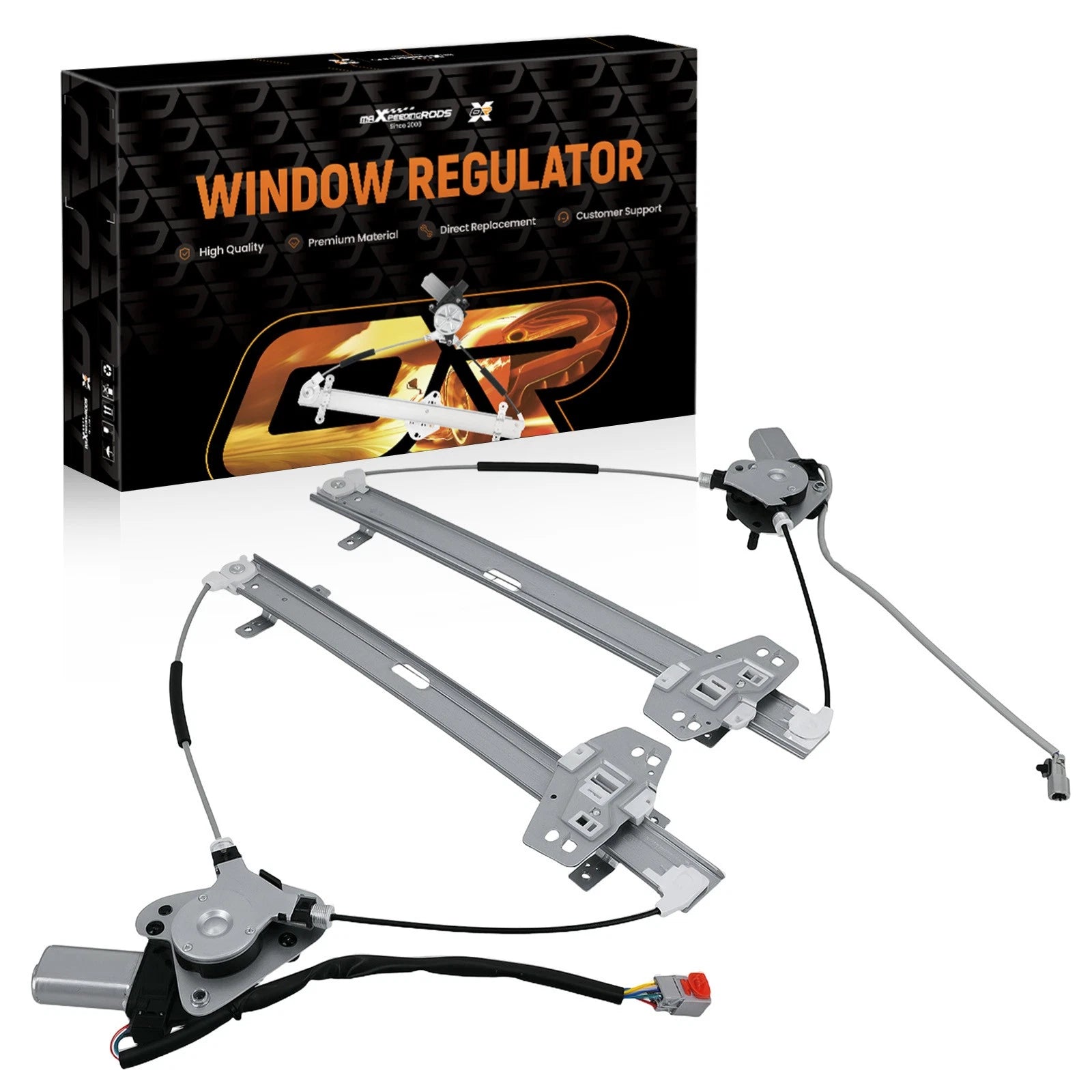 Front Window Regulator for Honda Element 2003-2011 748132 Left Right Pair